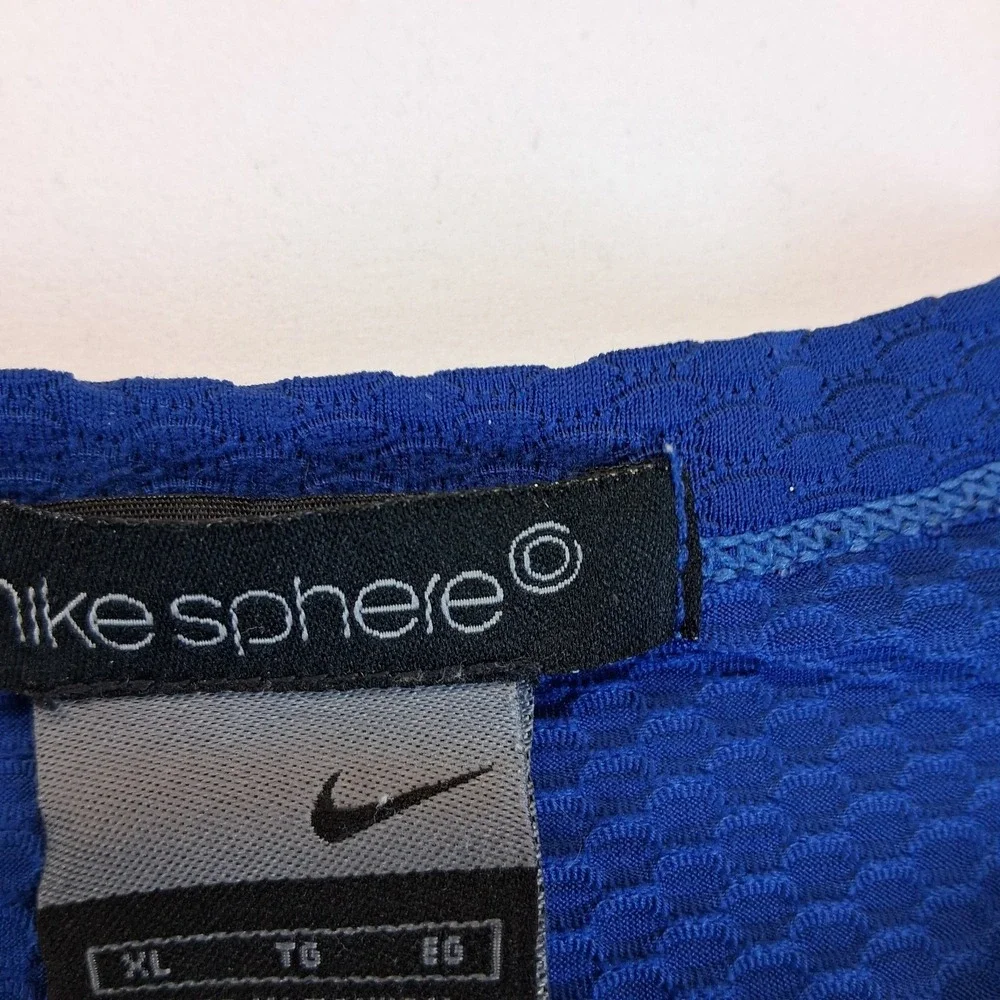 Nike Sweater Mens XL blue Pullover Sphere Dry Sports Active wear